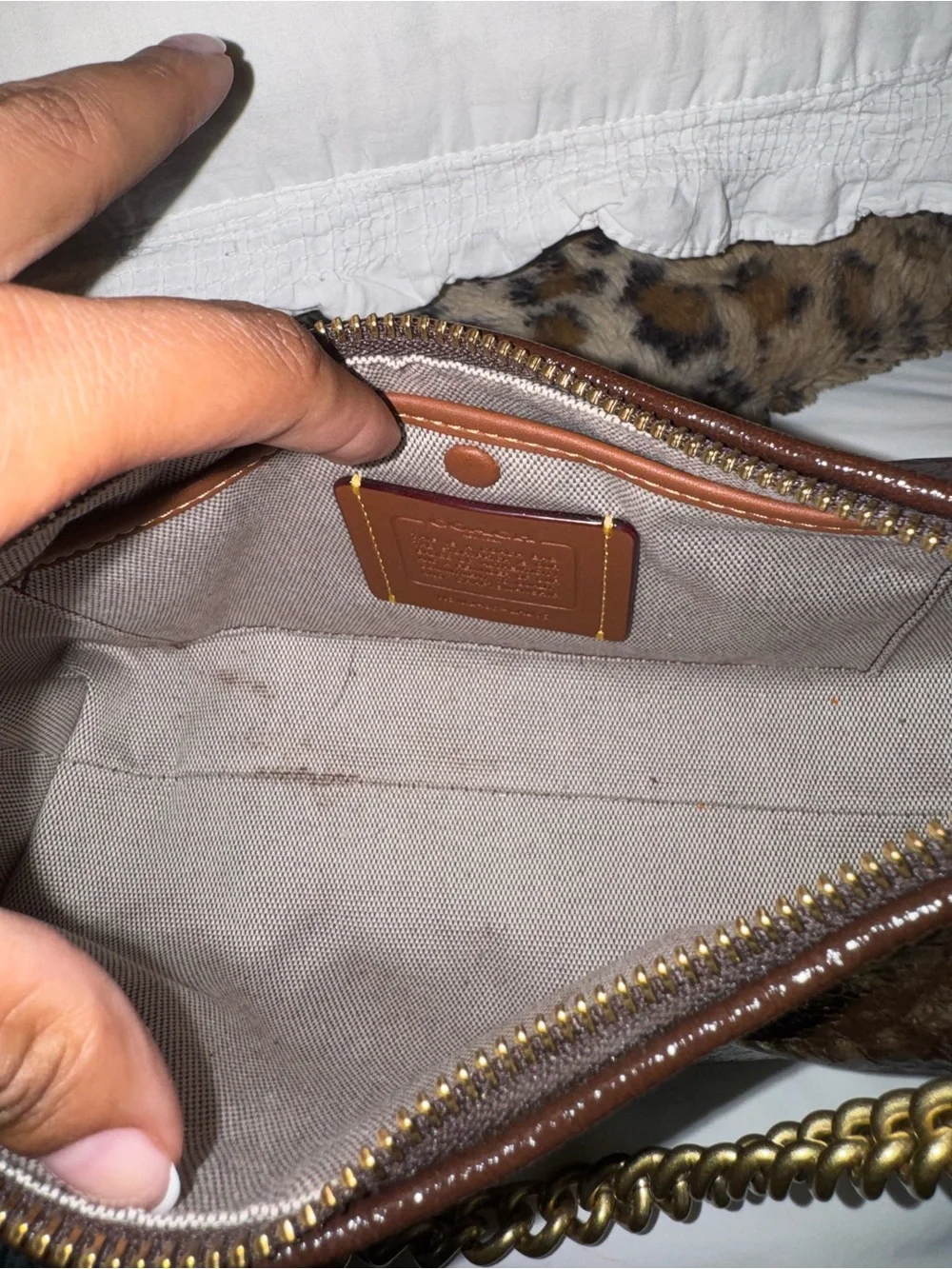 Coach compact shoulder